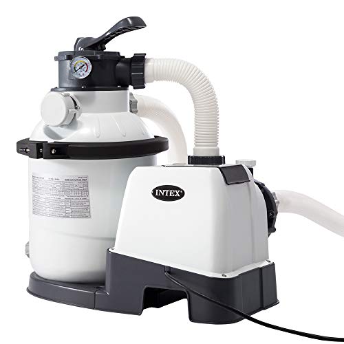 Intex 26644 Pompa a Sabbia  Flusso Acqua 4500 lh Flusso Sistema 4000 lh