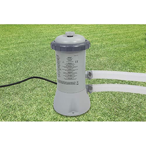 Intex 28604GS Pompa con Filtro a Cartuccia 600GPH 12V Grigio 171x 184x 328cm