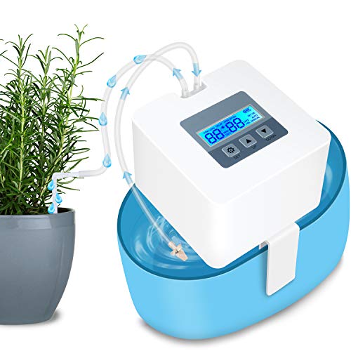 Irrigazione Automatica Vasi Impianto di irrigazione Balcone terrazzo Sistema di Irrigazione Automatica USBAlimentazione a Batteria Ideale per Le Vacanze