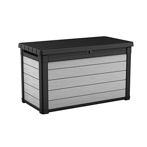 Keter Baule Denali Grigio 380 Lt In Resina Cm 1229X621X709 H