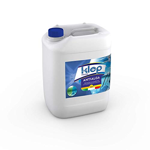 KLEP ANTIALGA ANTIALGHE SANIFICANTE SCHIARENTE AZZURRANTE per Piscina E Spa No Schiuma 5 LT