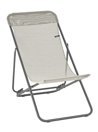 Lafuma Mobilier LFM2764 Sedia a Sdraio Transatube 2 Seigle 83x56x94 cm