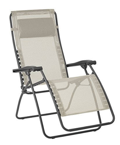 Lafuma Sedia a sdraio Pieghevole e regolabile RSXA Clip Baytline Beige LFM20358548