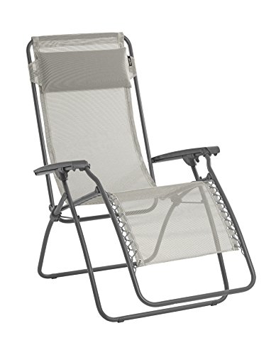 Lafuma Sedia a sdraio Pieghevole RT 2 Texplast Colore Beige LFM40198548