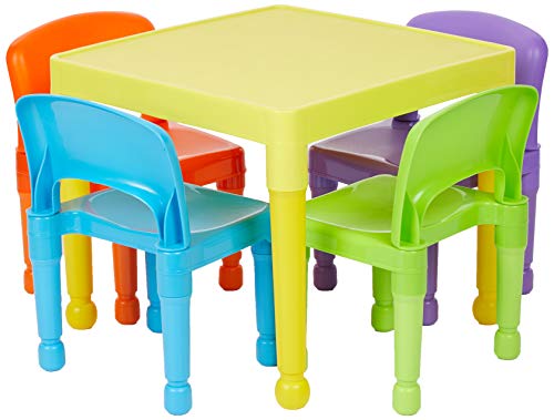 Liberty House ToysTavolo per Bambini con 4 sedie plastica Colore Multicolore