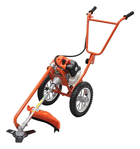 Mader Decespugliatore con ruote manico doppio 52 cc x 26 mm x 69330