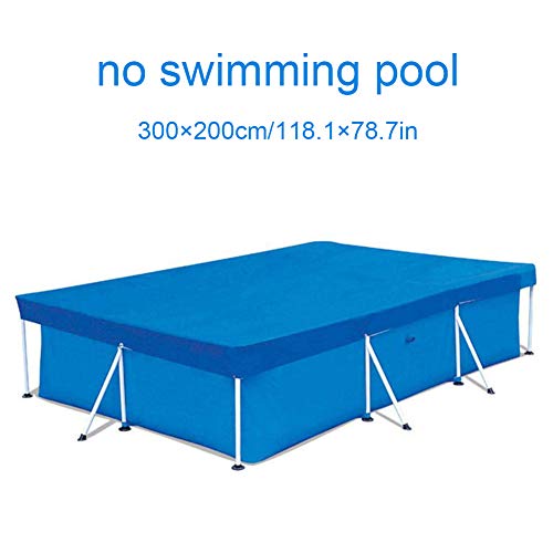 Moosungeek  Telo di copertura per piscina impermeabile rettangolare per piscine e piscine fuori terra Non null Come da immagine 260160cm
