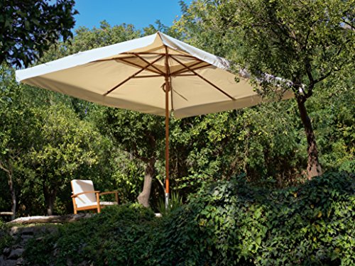 My Garden Oasis Ombrellone da Giardino 3 x 4 Metri Beige