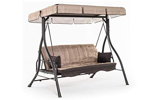 Mygarden Zanzibar Dondolo Beige 3 Posti Large