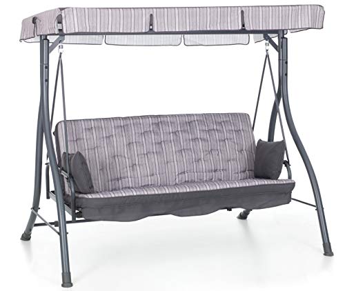 Mygarden Zanzibar Dondolo Tortora 3 Posti Large