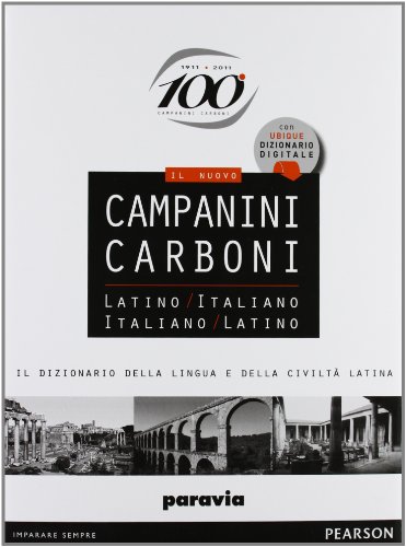 Nomen Il nuovo Campanini Carboni Latinoitaliano italianolatino Con Ubique dizionario digitale