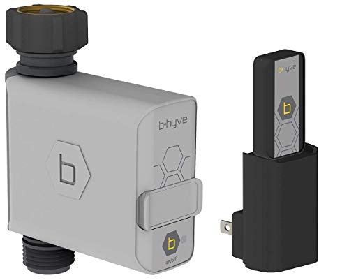 Orbit Bhyve 94990 Smart Hose Tap Timer WiFi Hub Compatible with Alexa Grey