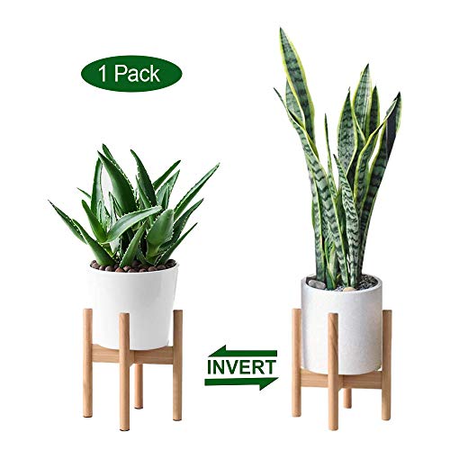 Plant StandsStand per PianteMensola per Fiori e PiantePortavasi Fioriera DecorativaMid Century legno fioriera Holder Fioriera Scaffale Stand di Piante per InterniEsterni Vaso Non Incluso1pcs