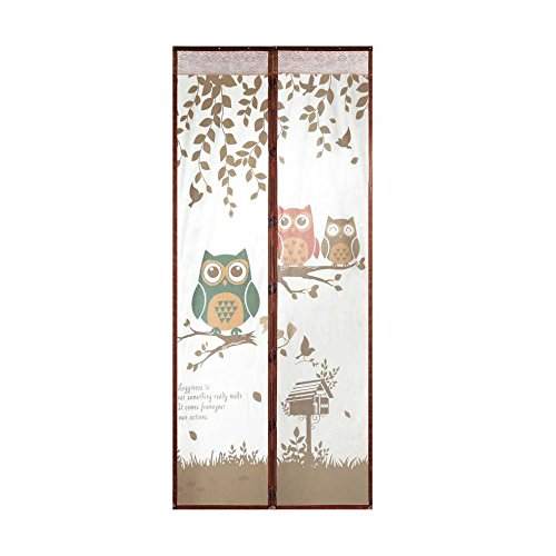 RUICK Zanzariera magnetica per porta apertura a mani libere si adatta a porte fino a 965 x 2083 cm tenda a rete per tenere lontani insetti e zanzare