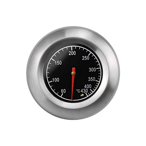 SANTOO Termometro Frittura Termometro da Cucina Termometro BBQ Indicatore Temperatura Griglia del Barbecue per Pozzo Carbone Fumatore Legno Termometro Cucina Analogico