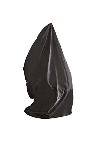 SIRUITON Coperture per Wicker Sedie Sospese Poltrona Pensile Giardino Impermeabile 420D Oxford Copertura Nero 105x95x200115 cm