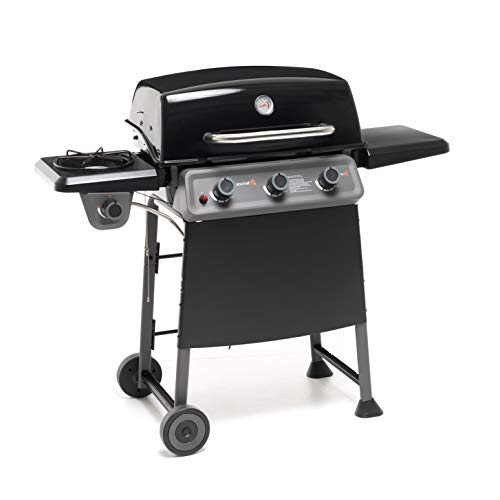 Sochef G32013 DiabloX Barbecue Metodo di Cottura a Diffusione Acciaio Verniciato NeroGrigio