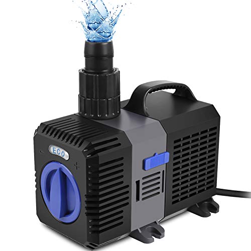 Speed Super Eco  Pompa per laghetti con filtro dellacqua a risparmio energetico per vasche idriche torrenti ideale per laghetti per carpe koi 3000  10000 litrih