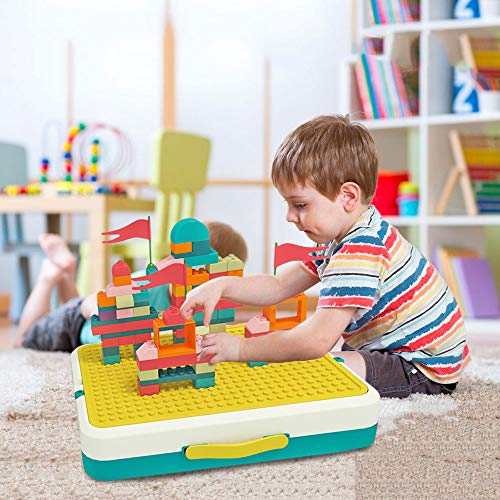 Tavolo attivit Tavolo da Gioco 5 in 1 per Bambini Giocattoli di Apprendimento per Ragazzi e Ragazze con Blocchi Puzzle Scacchi Volanti e Tavolo da Disegno