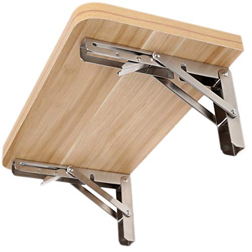 Toirxarn 16 400mm Supporti ripiani pieghevoli staffa a parete pieghevoledatta per vari banchi da lavoro salvaspazio faidate con viti di installazione