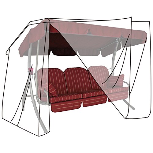 WOLTU GZ1166tp Copertura per Altalena Sedia Dondolo Poltrona Mobili da Giardino Telo di Coperture Cover Protezione PE