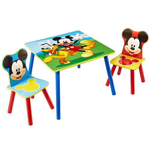 Worlds Apart WAP 527MKS Tavolo con 2 Sedie LegnoComposito Multicolore 63x63x45 cm