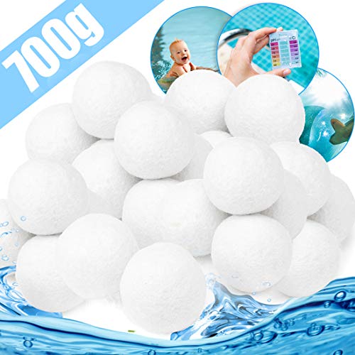 Zaloife Filtro Balls 700g Materiale Filtrante per Filtro Piscina Sfere per Filtrazione a Sabbia Pool Filtraggio Sand Filter Filtro Sabbia qualit Prodotti