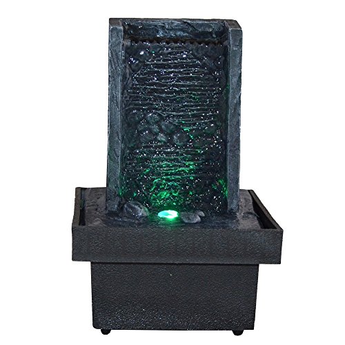 Zen Light Fontana per Interni con LED Che cambiano Colore da Parete