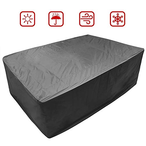 TEPSMIGO Telo Impermeabile Telo Copritutto Telo Protezione per Esterni da Esterni Resistente ai Lavori Pesanti 245 x 165 x 100cm